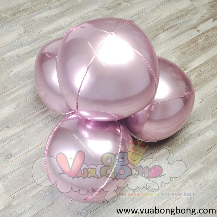 bóng 4d Hồng Gold chuyên trang trí tiệc