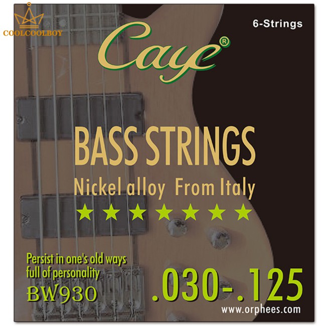 pcs Bass Strings BW Series CAYE 4/5/6