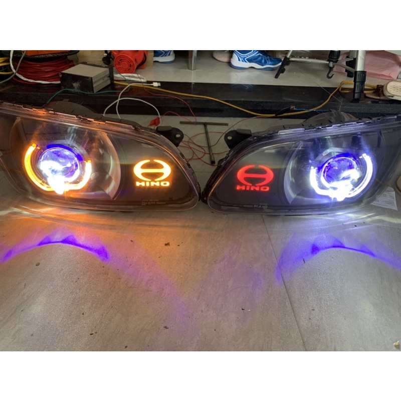 Đèn độ xe tải HINO siêu đẹp