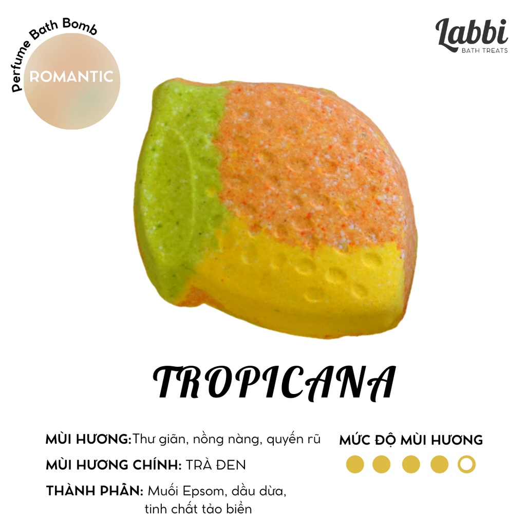 ĐẠI DƯƠNG COLLECTION [Labbi] Bath bomb / Viên sủi bồn tắm / Bom tắm