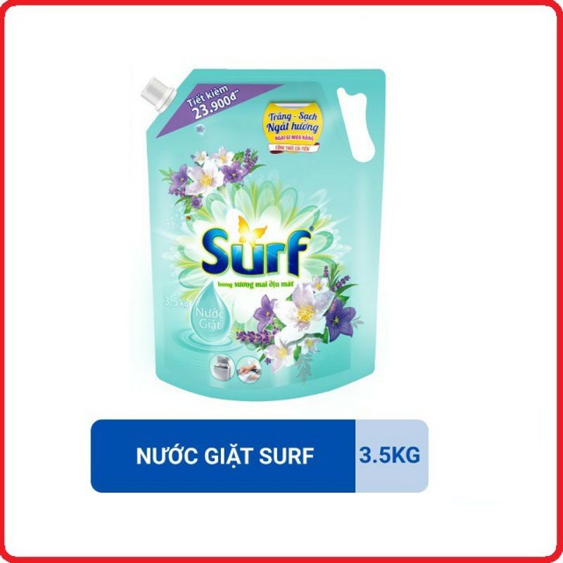 Nước Giặt Surf Túi 3.5Kg