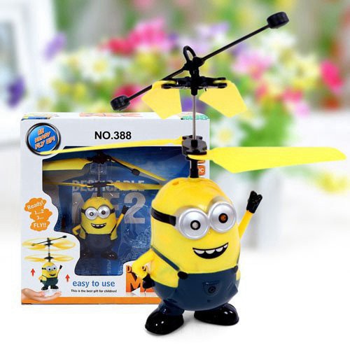 Máy bay điều khiển từ xa Minion, máy bay đồ chơi cho trẻ em