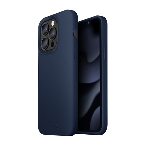 Ốp Lưng Case Silicone Dành Cho iPhone 13 Pro Max / 13 Pro / 13, UNIQ Lino Case, Siêu Mịn, Chống Sốc