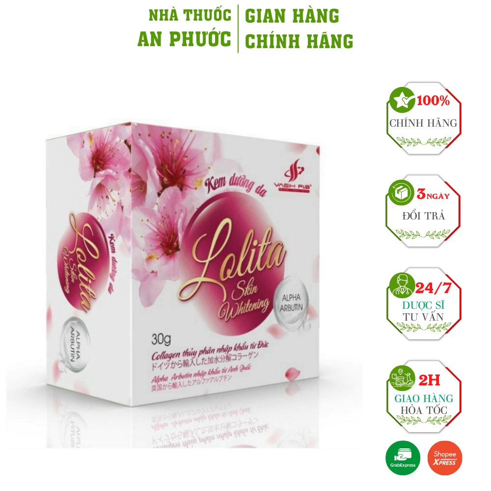 Kem Lolita ⚡ CAM KẾT CHẤT LƯỢNG ⚡ Dưỡng trắng da ngừa n.á.m mụn tan nhang (10g)