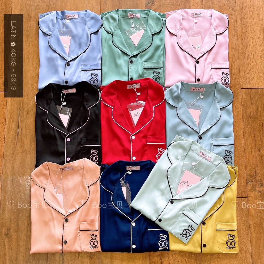 ĐỒ BỘ LATIN TRƠN THÊU TÚI CAO CẤP BOO BOO MỚI