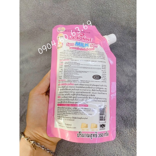 Muối Bò Thái A BONNE 350g Spa Milk Salt