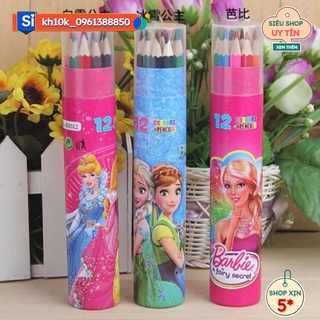 Siêu Sale 12 cây bút chì màu, Bút tô màu gỗ