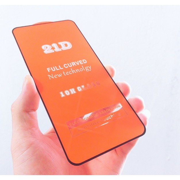 Miếng Dán Cường Lực Iphone 21D Full Màn, Miếng Dán Màn Hình 6/6s/6Plus/6sPlus/7/8/7Plus/8Plus/X/Xs/XsMax/11/11ProMax/12/