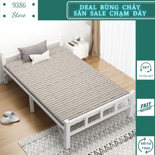 Giường gấp thông minh, Giường khung sắt gấp gọn hiện đại 9386 STORE