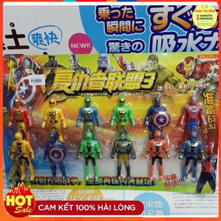 Vỉ đồ chơi 12 anh em siêu nhân