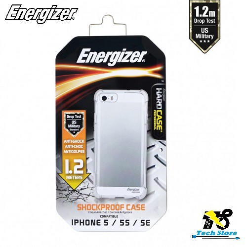 Ốp lưng trong Energizer HC chống sốc 1.2m cho iPhone 5/5S/5SE