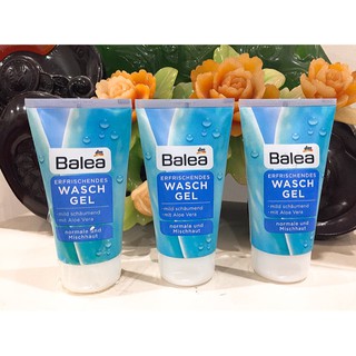 (HÀNG NỘI ĐỊA ĐỨC CÓ BILL)Sữa rửa mặt Balea Wasch Gel cho da thường và da hỗn hợp 150ml