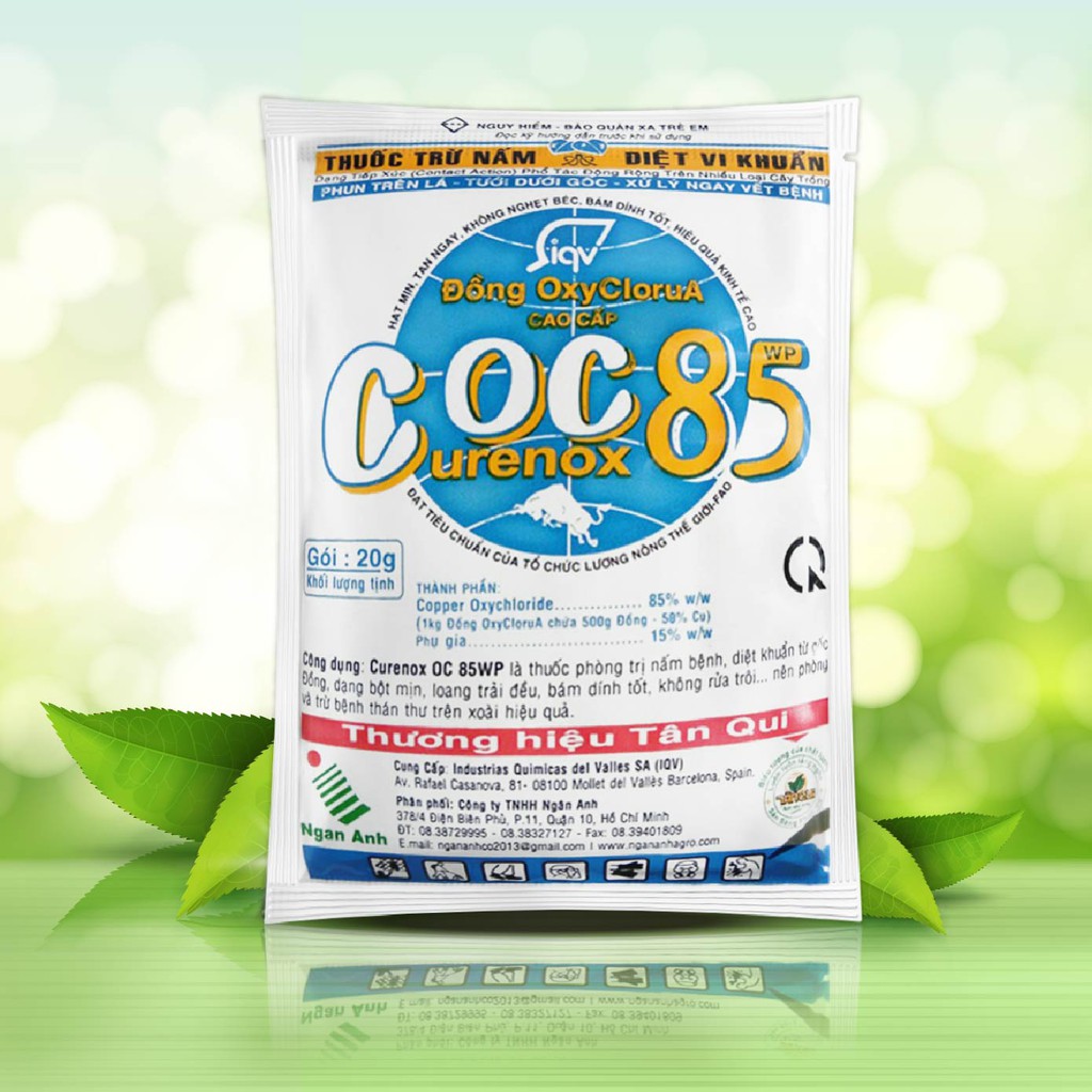 Thuốc Trừ Bệnh Coc85 WP (Gói 20g), thuốc trừ bệnh góc đồng coc 85