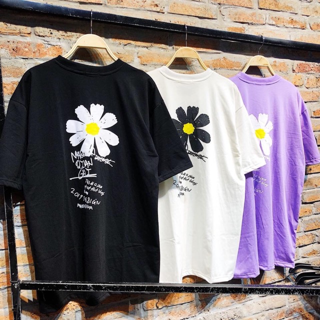 ÁO TAY LỠ DAISY UNISEX ( ẢNH THẬT )