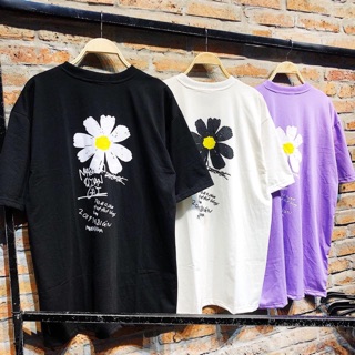 Áo tay lỡ daisy unisex
