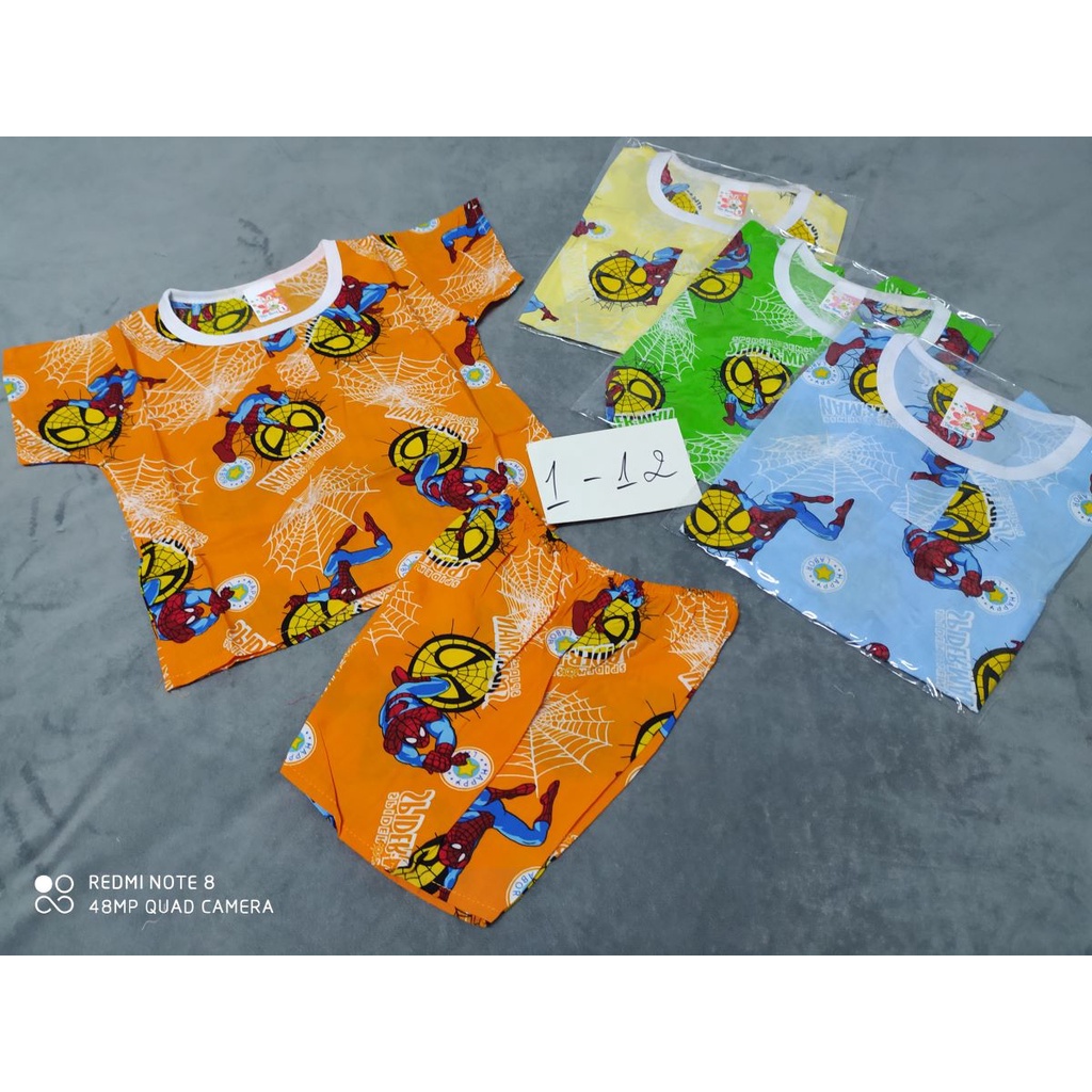 Combo 3 bộ đồ tole mặc nhà cho bé trai
