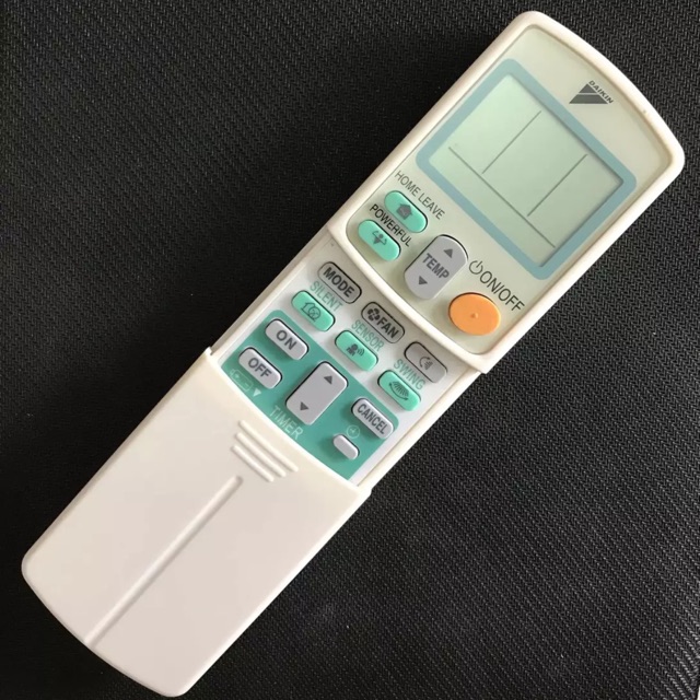 REMOTE MÁY LẠNH DAIKIN INVERTER 2 NÚT XANH