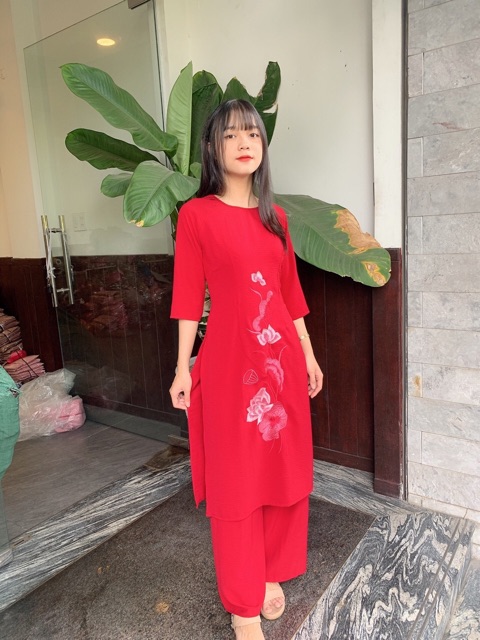 Do Lam Di Chua, # Áo dài vải đũi