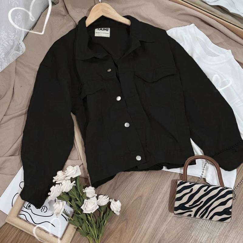 N.T BIGSIZE áo khoác kaki đen-nâu