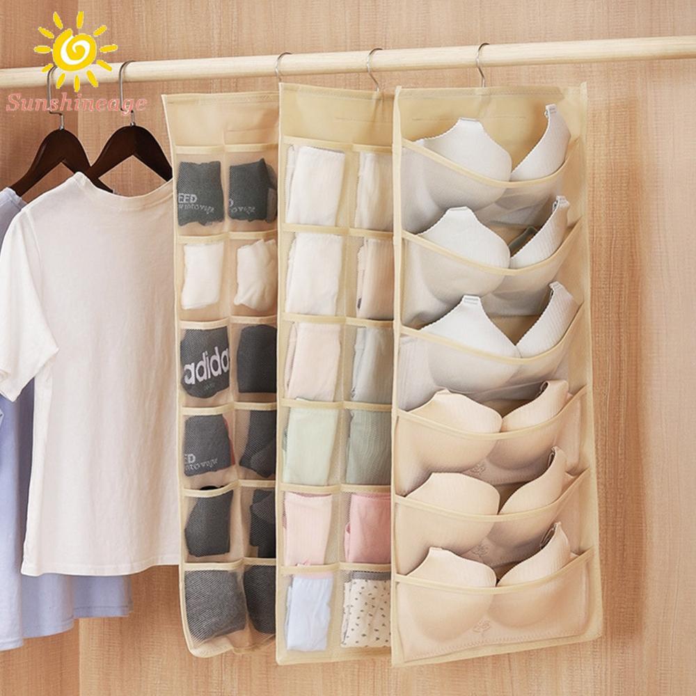 Túi Treo Đựng Đồ Lót 2 Mặt 24 Ngăn