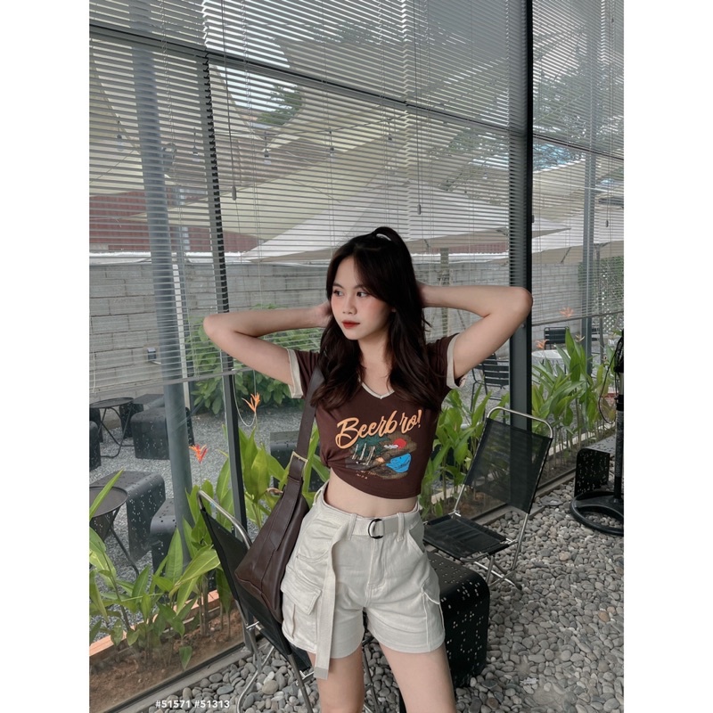 Áo Thun Crop - 162 - Beerbro