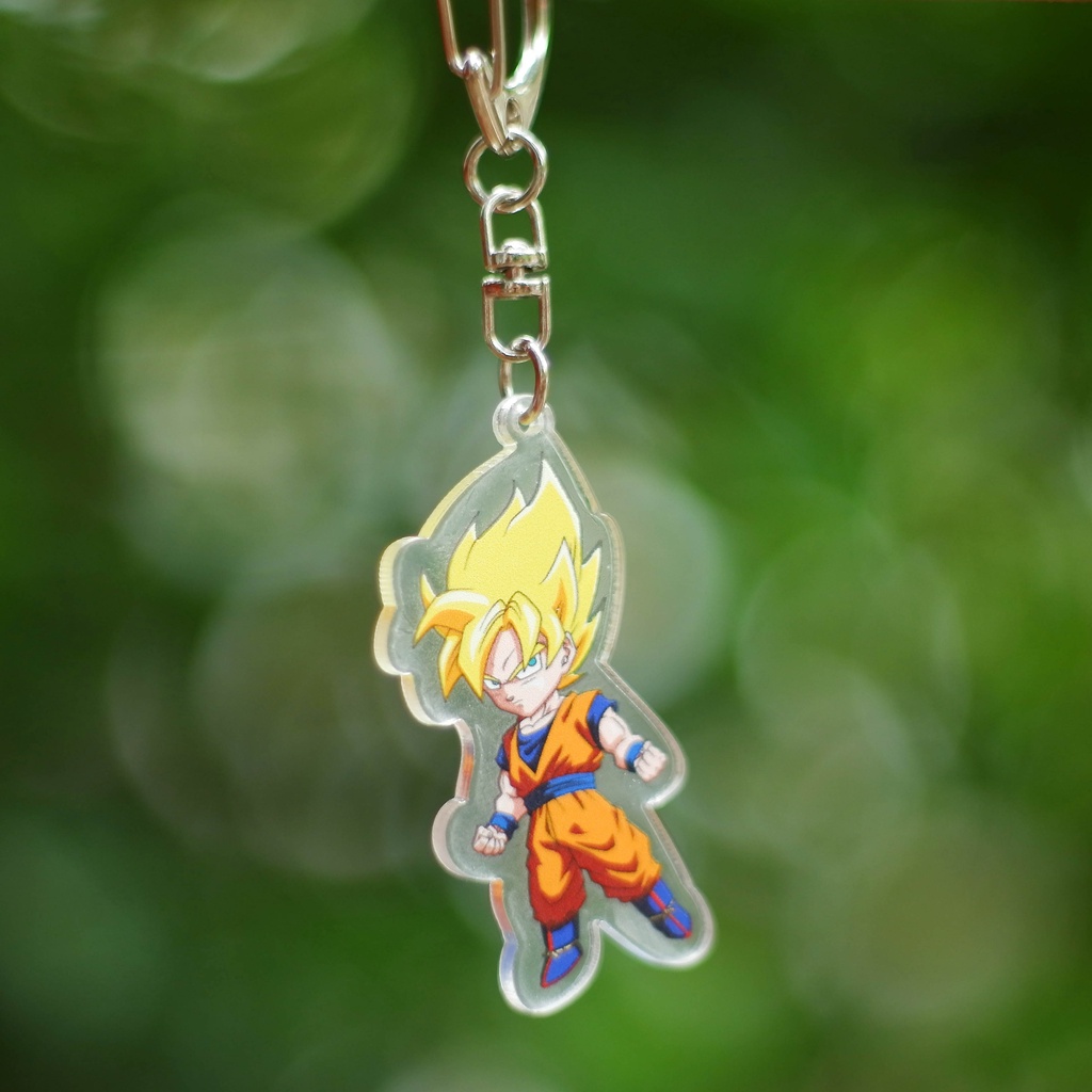 Móc khóa Dragonball Z - Bảy viên ngọc rồng - Goku, Picolo, Krillin,Vegeta, Trunks, Android 18, Majin Boo, Cell, Frieza