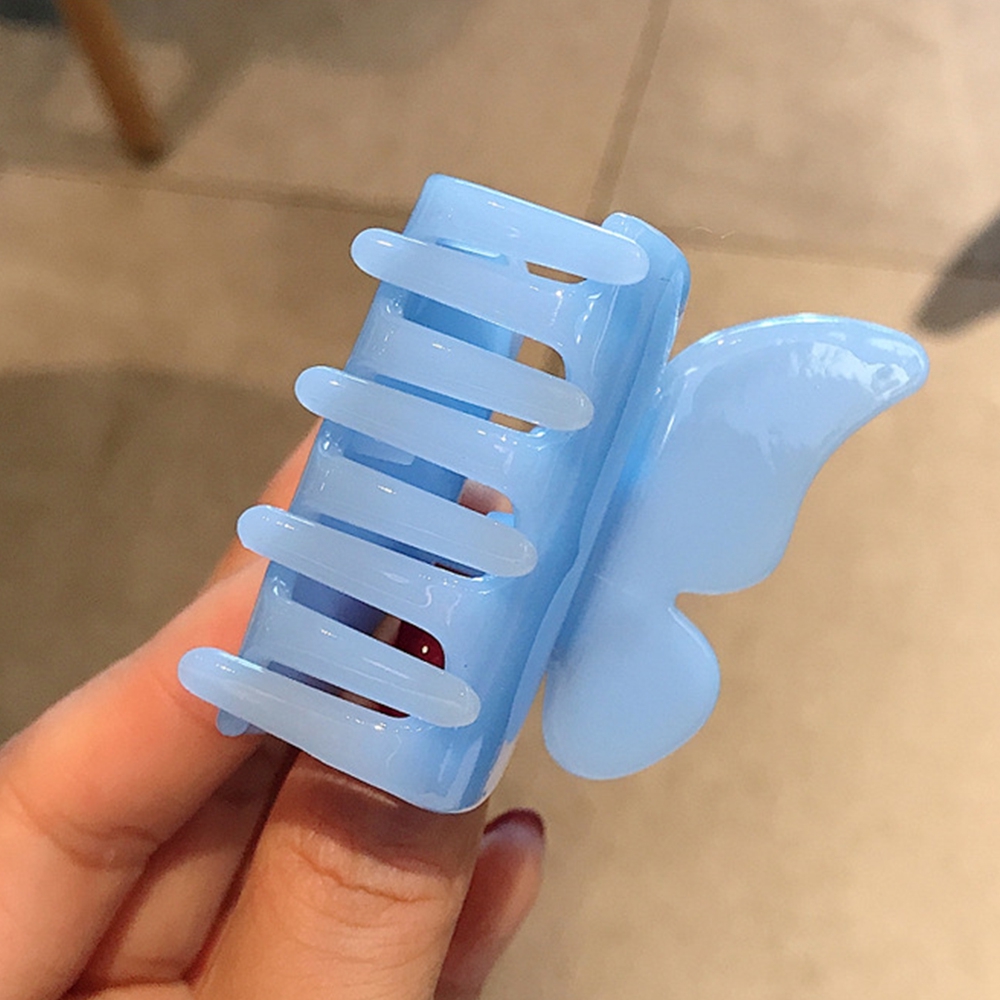 Kẹp tóc càng cua hình cánh bướm nhiều màu tùy chọn dành cho nữ