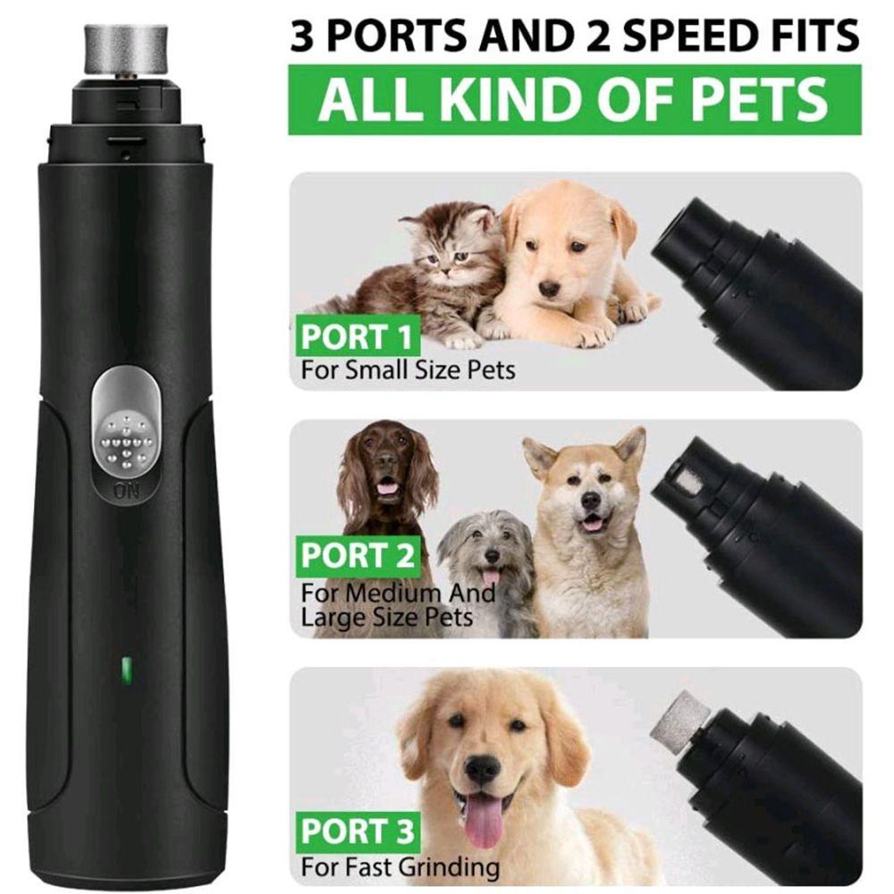 Kềm Cắt Móng Tay Cho Thú Cưng Tiếng Ồn Nhỏ Có Thể Sạc Lại