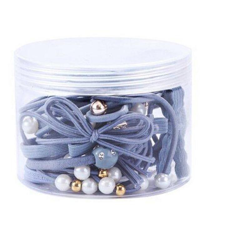 Hộp 12 dây cột tóc Hàn Quốc dễ thương -Hàng Như Hình