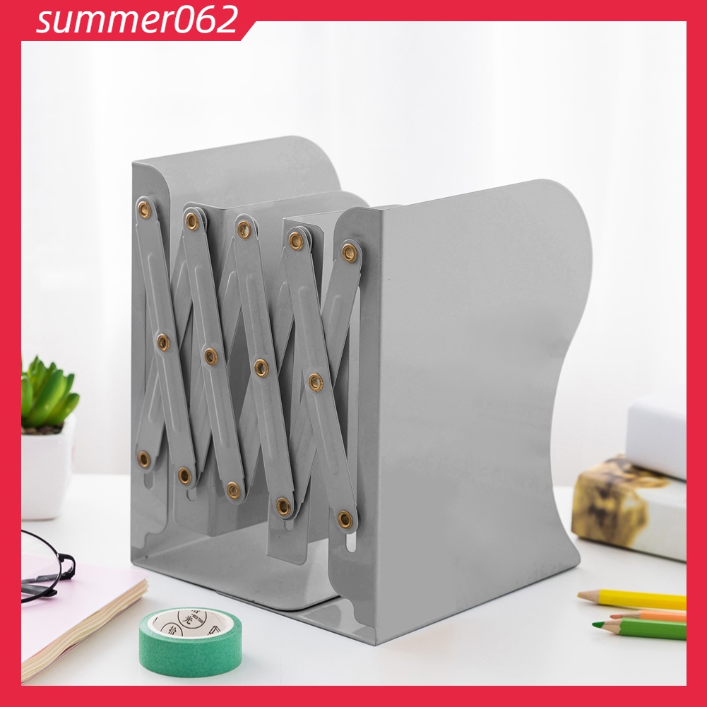 [Hàng Sẵn] Giá để sách có thể thu vào【Summer062】