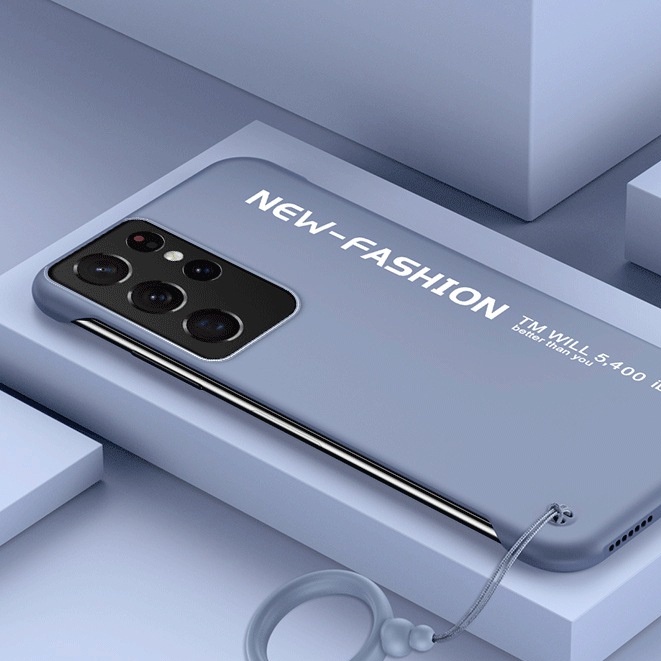 Ốp điện thoại siêu mỏng không viền thời trang cho Samsung S21Ultra Note20Ultra S21+ S21 S21FE S20FE