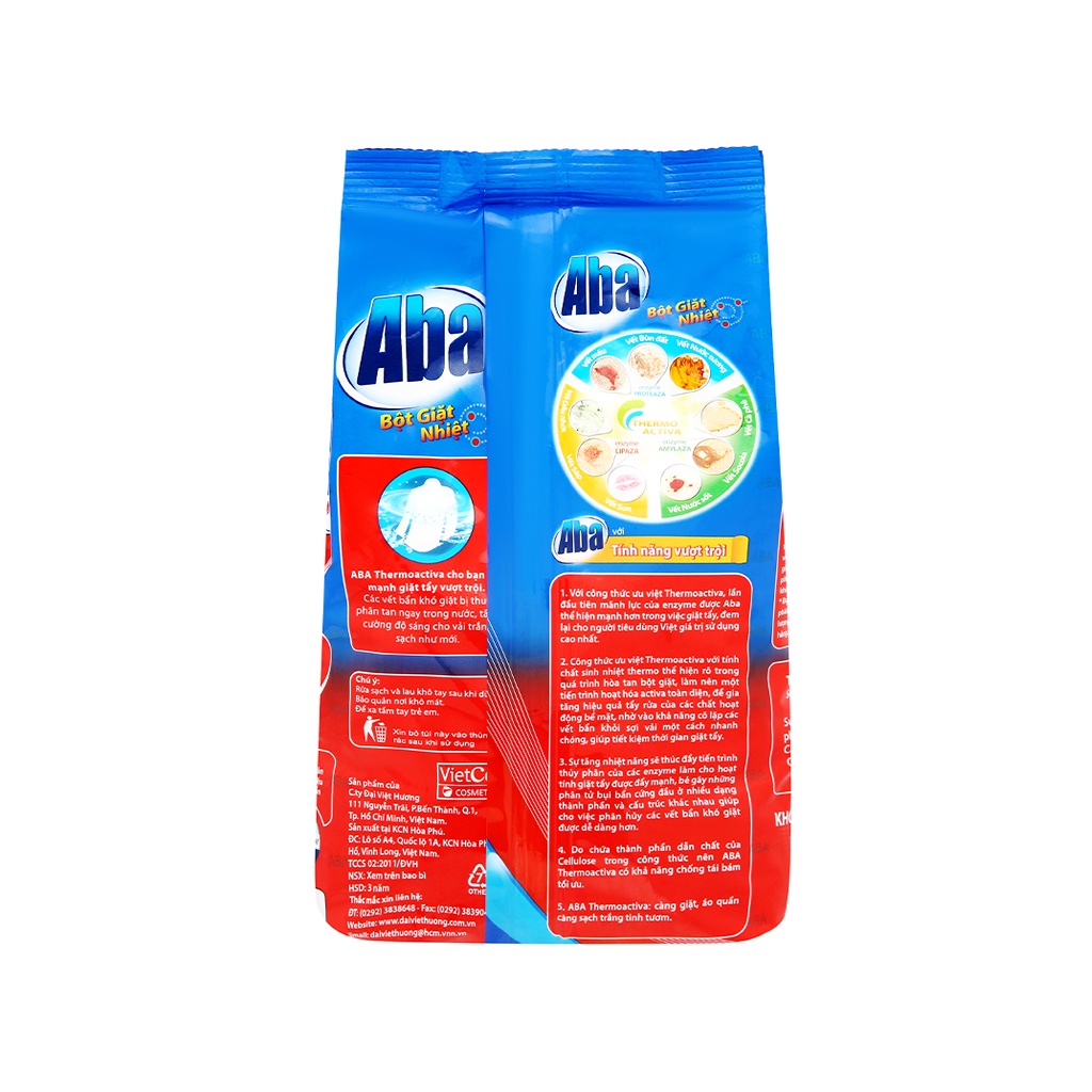 Bột giặt ABA 5.7kg Giặt sạch tinh tươm.