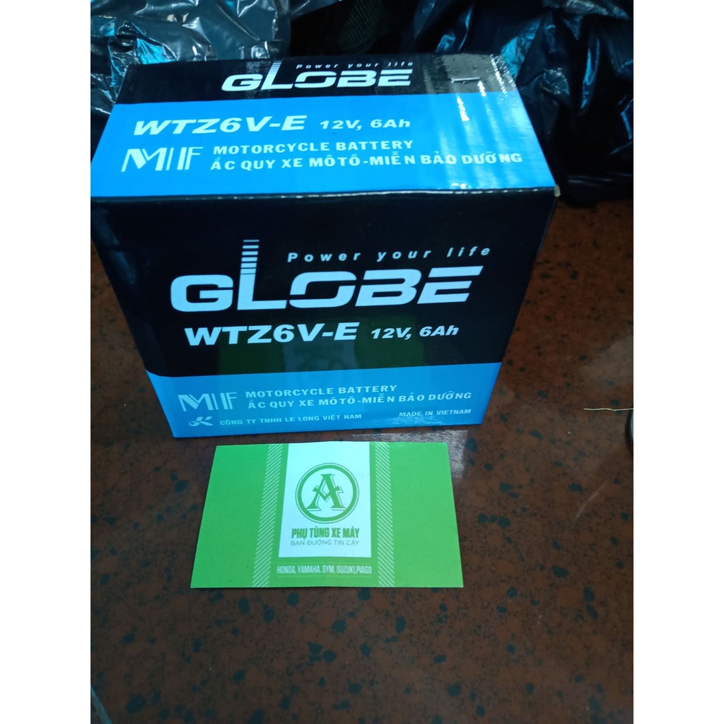 Bình ắc quy GLOBE WTZ6V