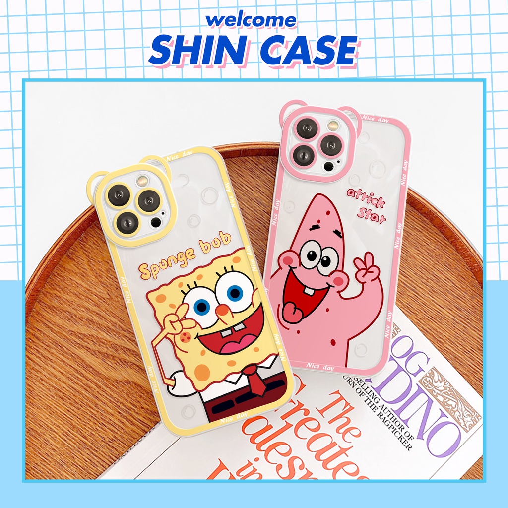 Ốp lưng iphone camera gấu hi bubble 6/6plus/6s/6splus/7/7plus/8/8plus/x/xs/11/12/13/14/pro/max/promax/plus/shin/case