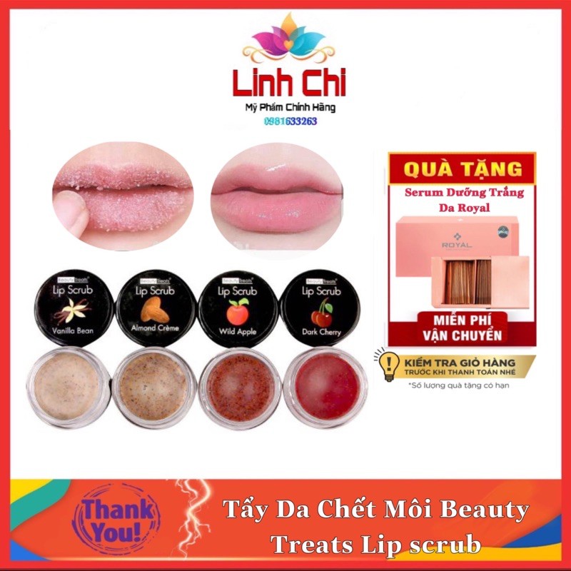 Tẩy Da Chết Môi Beauty Treats Lip Scrub