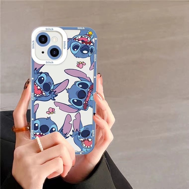 Ốp Điện Thoại Silicon TPU Mềm Trong Suốt Họa Tiết Hoạt Hình Dễ Thương Cho iPhone 1112 13 Pro Max 7 8 Plus XR X 6 6s Plus SE 2020 XS Max