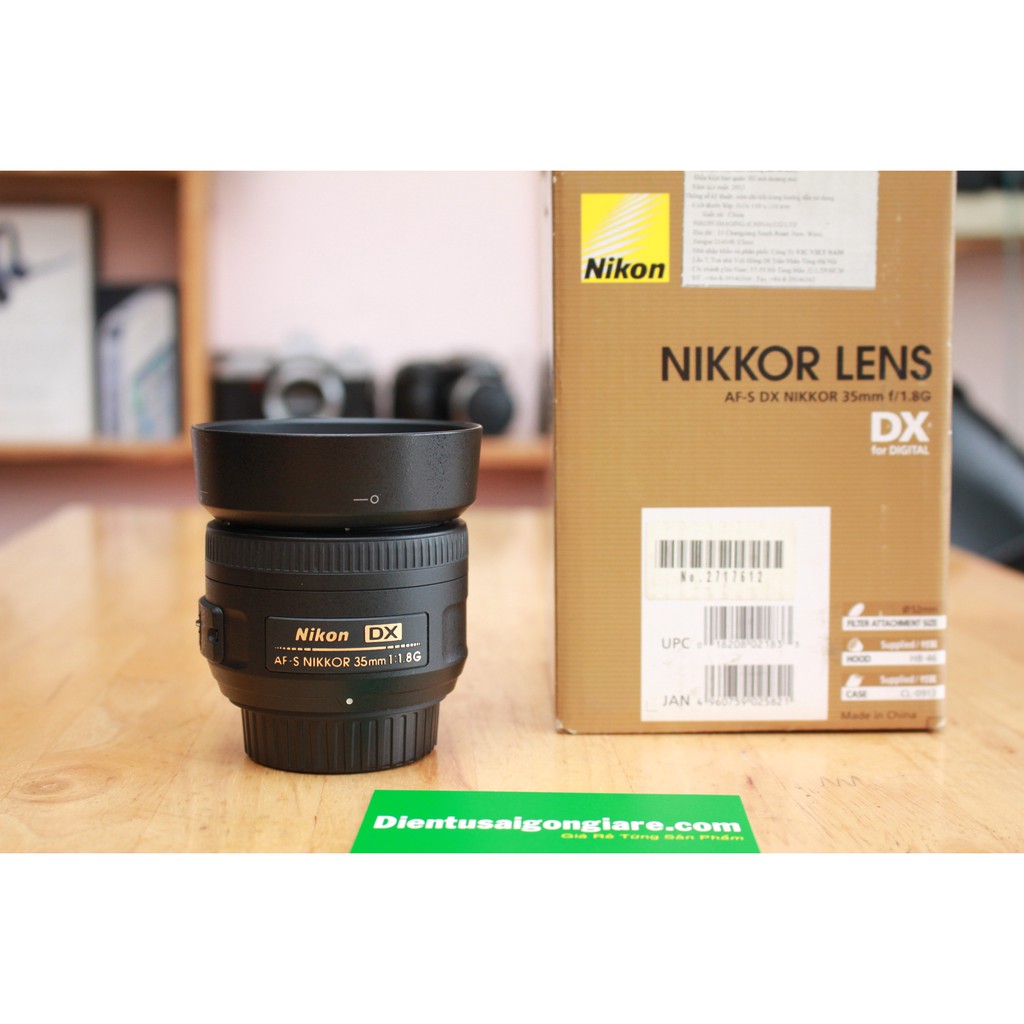 Lens Nikon AF-S 35mm F1.8G