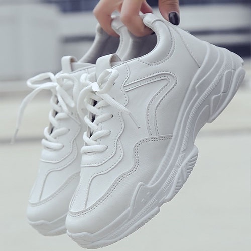 Giày Thể Thao Nữ Độn Đế giày Sneaker Tăng Chiều Cao Hot Nhất 2022 M105