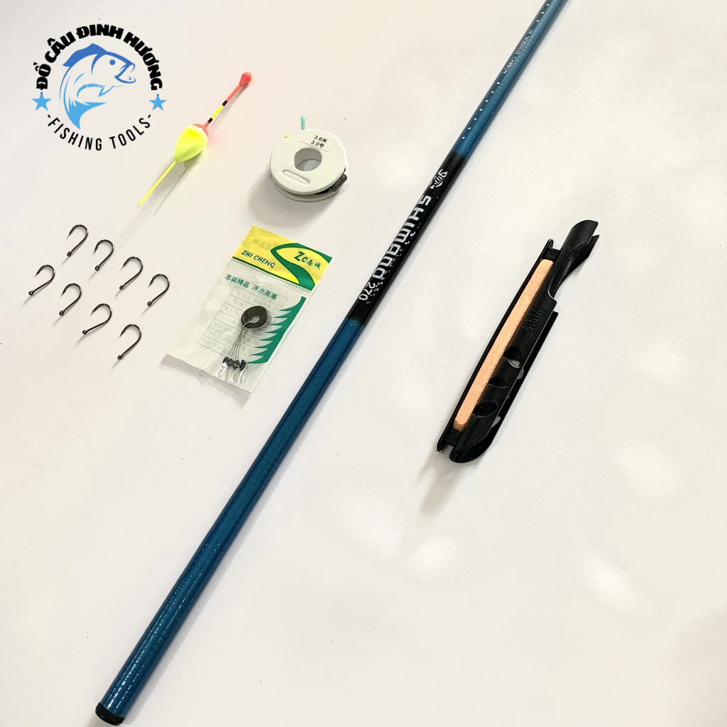 (RẺ VÔ ĐỊCH) Combo Cần Câu Tay Kèm Phụ Kiện