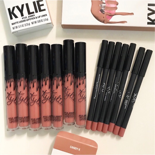 Set Son KYLIE Lip Kit (Son + Chì Môi)