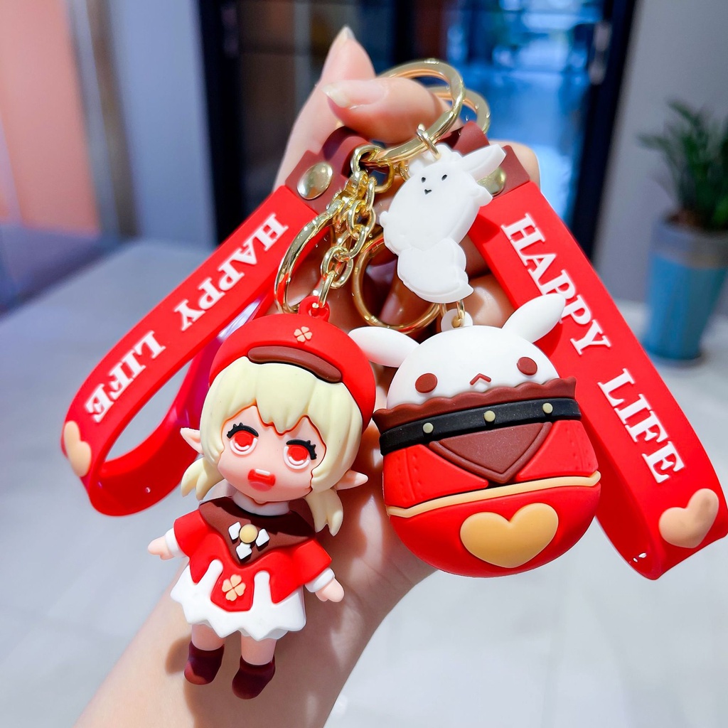 Móc Khóa Hình Quả Bom Chơi Game Dễ Thương