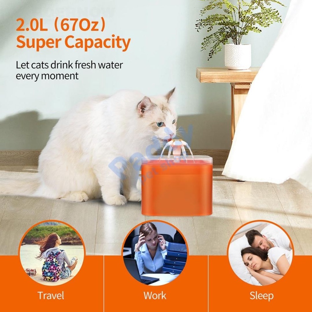 Máy Lọc Nước Uống Tự Động Cho Chó Mèo