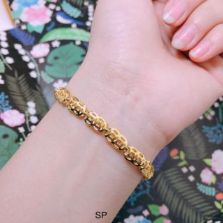 LẮC TAY KIM TIỀN BẠC XI VÀNG