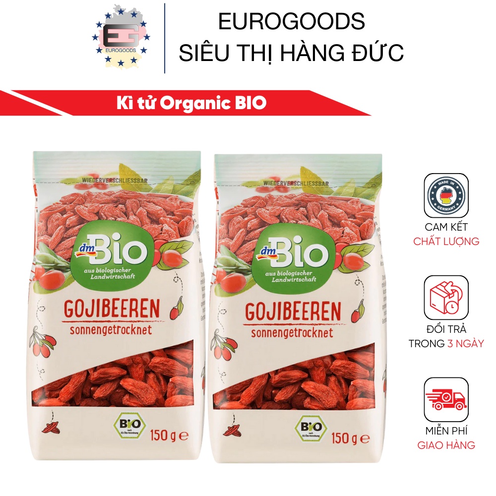 Kì tử Organic ⚡ HÀNG CAO CẤP ⚡ Kì tử hữu cơ 𝗗𝗠 𝗕𝗜𝗢 - HÀNG ĐỨC 150g giúp ổn định đường huyết, huyết áp, ngủ ngon