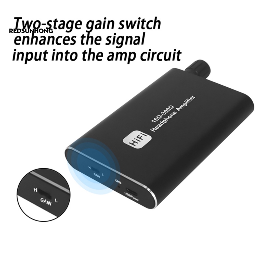 Bộ Khuếch Đại Âm Thanh HiFi Trong Suốt Kích Thước Nhỏ Có Thể Sạc Lại Cho MP3