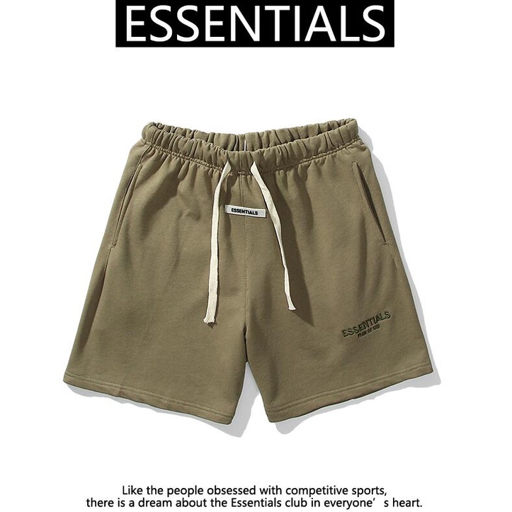 Quần short cotton phản quang thời trang unisex