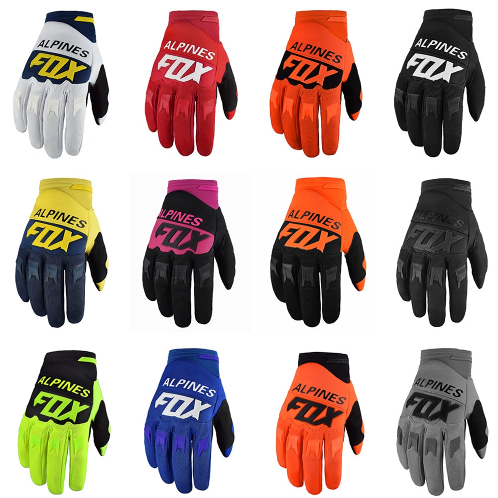 Găng Tay Chạy Xe Đạp Leo Núi ALPINES FOX Motocross DH MX MTB Cho Nam Và Nữ Luvas S-XXL