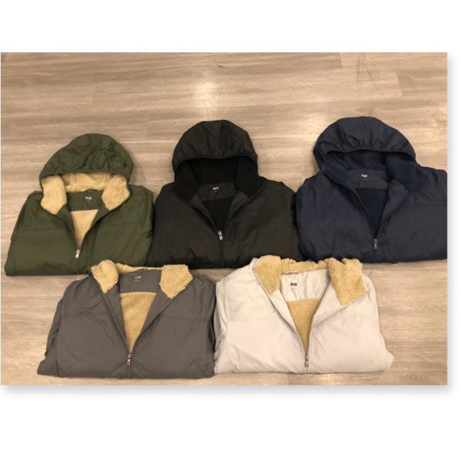 Hàng Mới - Xả Áo gió lót lông cừu uniqlo nam -Az12 . HD3