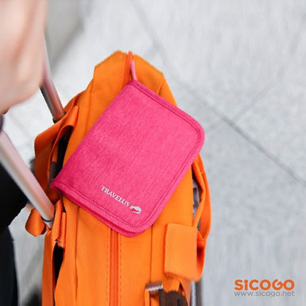 Ví passport vải cao cấp chống thấm Sicogo