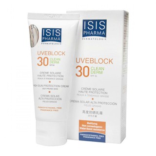 (CHÍNH HÃNG) Kem chống nắng Isis Pharma Uveblock Cream SPF 30
